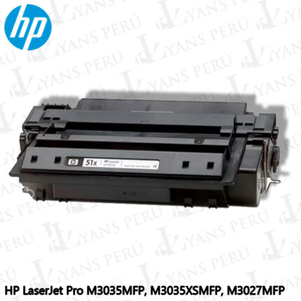 Toner HP Q7551X para impresora P3005X BLACK original