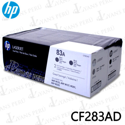 ▷TONER HP CF283AD (83A) M201N BLACK 3,000KPG ORIGINAL