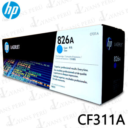 ▷TONER HP CF311A (826A) M855DN CYAN 31,500KPG ORIGINAL