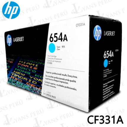 ▷TONER HP CF331A (654A) M651 CYAN 15,000KPG ORIGINAL