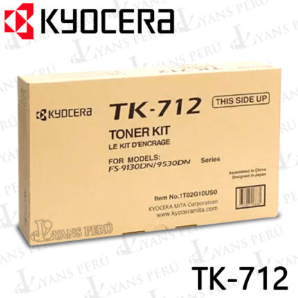 ▷TONER KYOCERA TK-712 FS-9130DN 40,000KPG ORIGINAL