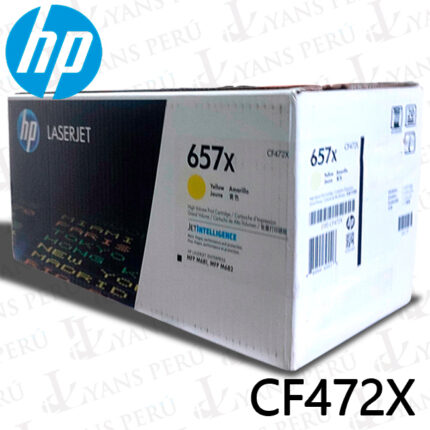 ▷Tóner HP CF472X (657X) Yellow LaserJet M681Z Original.