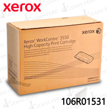 ▷TONER XEROX 106R01531 BLACK WC3550 11,000KPG ORIGINAL
