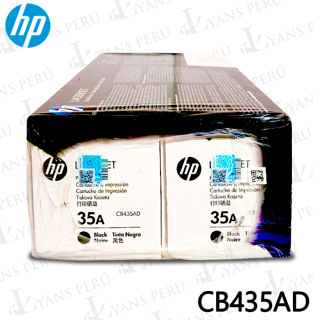 ▷CARTUCHO DE TONER HP CB435AD (35AD) BLACK P1005 850KPG ORIGINAL ▷CARTUCHO DE TONER HP CB435AD (35AD) BLACK P1005 850KPG ORIGINAL