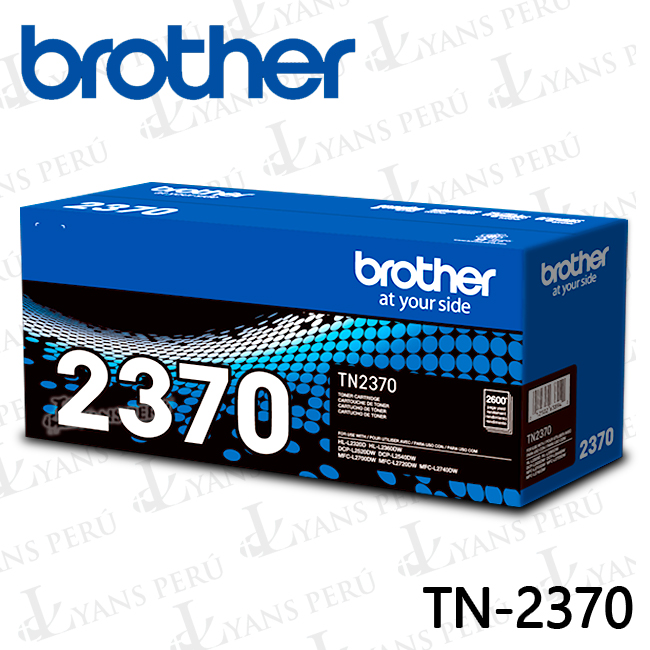 ▷TONER BROTHER TN-2370 BLACK L2540DW 2,600KPG ORIGINAL ▷TONER BROTHER TN-2370 BLACK L2540DW 2,600KPG ORIGINAL