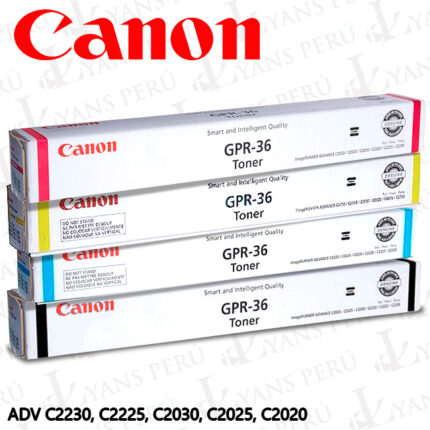 Toner Canon GPR-36 Kit Completo colores C2230