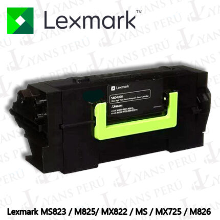 Toner Lexmark 58D4U00 para impresora MS826