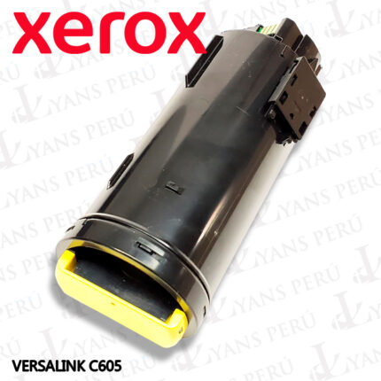 Toner Xerox 106R03938 para impresora C605 Yellow