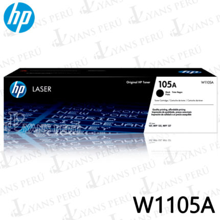 ▷Toner HP W1105A (105A) Black 107A 1,000kpg Original.