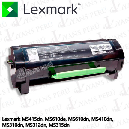 Toner Lexmark 50F4X00 para impresora MS415DN