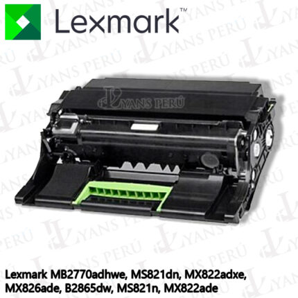 Toner Lexmark 58D0Z00 para impresora MS821 ORIGINAL