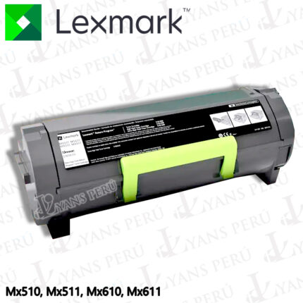 Toner Lexmark 60F4X0E para impresora MX511 ORIGINAL