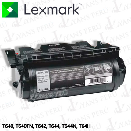 Toner Lexmark 64018HL para impresora T640 ORIGINAL