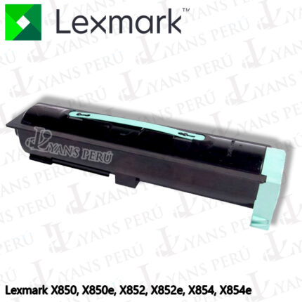 Toner Lexmark X850H21G para impresora X852 ORIGINAL