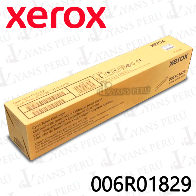 ▷TONER XEROX 006R01829 CYAN C7120 ORIGINAL ▷TONER XEROX 006R01829 CYAN C7120 ORIGINAL