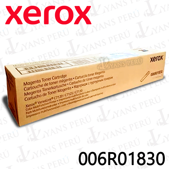 ▷TONER XEROX 006R01830 MAGENTA C7120 ORIGINAL ▷TONER XEROX 006R01830 MAGENTA C7120 ORIGINAL