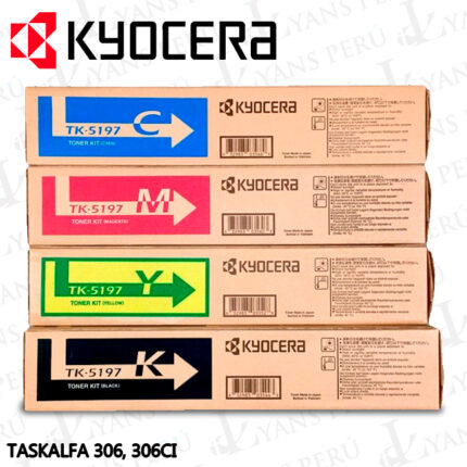 Toner KYOCERA TK-5197Y para impersora 306CI original