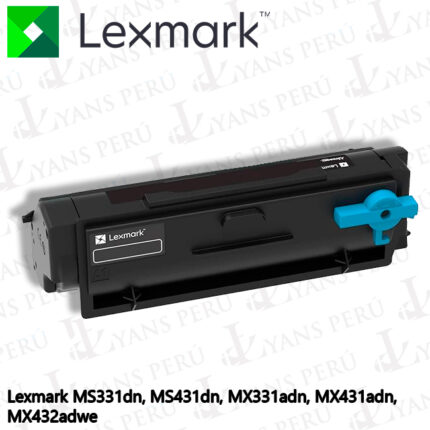 Toner Lexmark 55BAX00 para impresora MS431 ORIGINAL