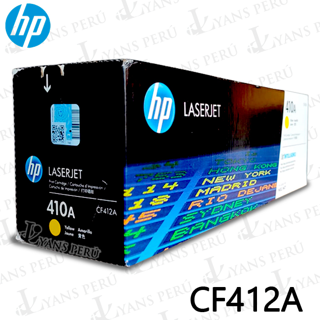 ▷TONER HP CF412A (410A) YELLOW PRO M477 2,300KPG ORIGINAL ▷TONER HP CF412A (410A) YELLOW PRO M477 2,300KPG ORIGINAL