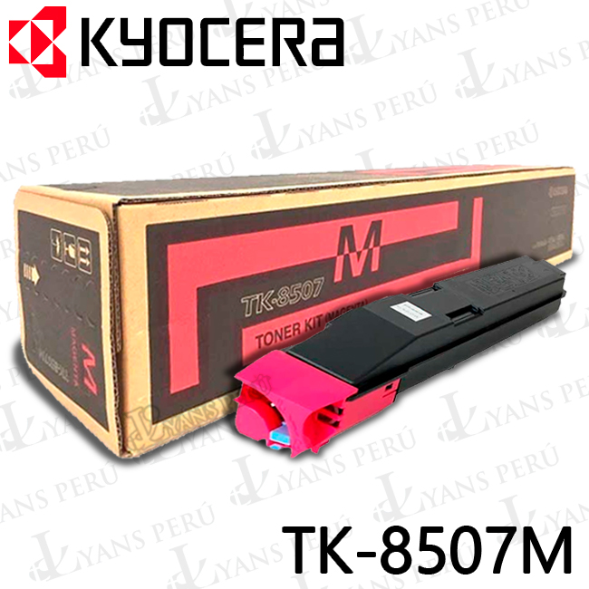 ▷TONER KYOCERA TK-8507M 4550CI MAGENTA 20,000KPG ORIGINAL ▷TONER KYOCERA TK-8507M 4550CI MAGENTA 20,000KPG ORIGINAL