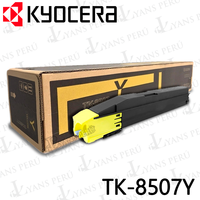 ▷TONER KYOCERA TK-8507Y 4550CI YELLOW 20,000KPG ORIGINAL ▷TONER KYOCERA TK-8507Y 4550CI YELLOW 20,000KPG ORIGINAL
