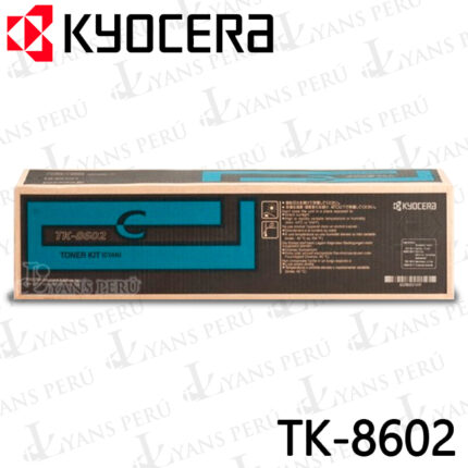 ▷TONER KYOCERA TK-8602C C8650DN 20,000KPG ORIGINAL