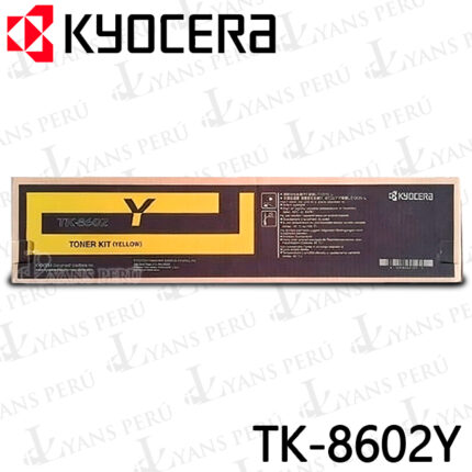 ▷TONER KYOCERA TK-8602Y C8650DN 20,000KPG ORIGINAL