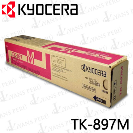 ▷TONER KYOCERA TK-897M TA-205C MAGENTA 6,000KPG ORIGINAL