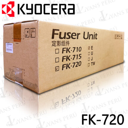 ▷UNIDAD DE FUSOR KYOCERA FK-720 TASKALFA 420 ORIGINAL